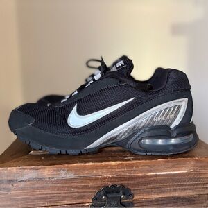 Nike Mens Air Max Torch 3 319116-011 Black Running Shoes Lace Up Size 8